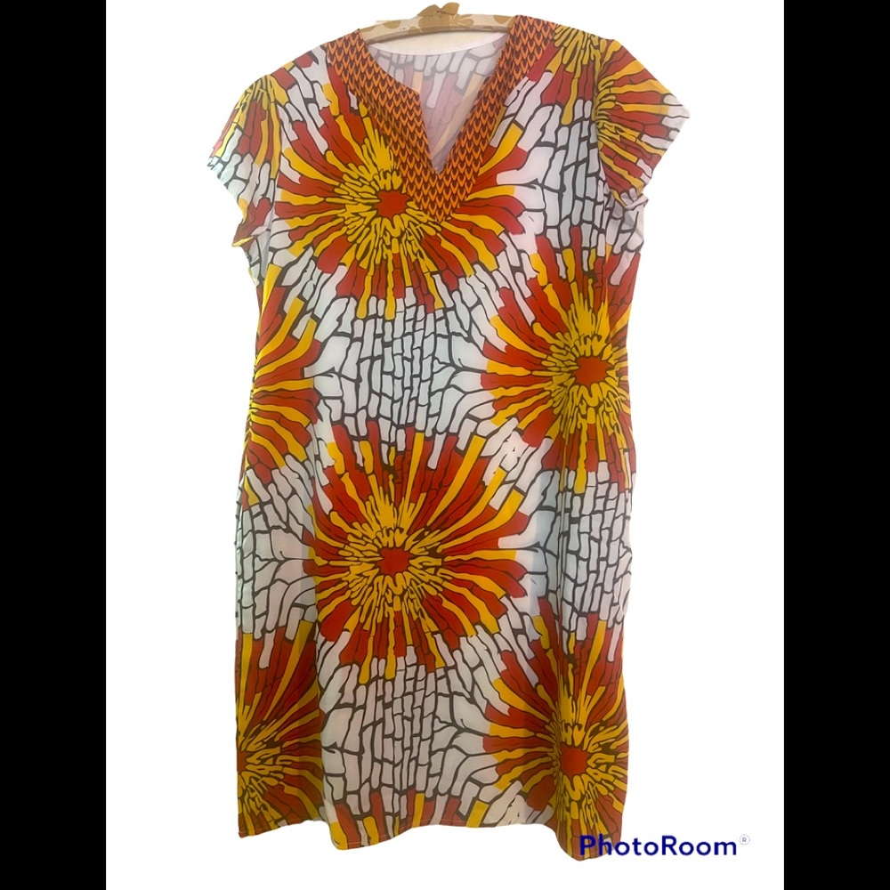 BOLD PRINT DRESS